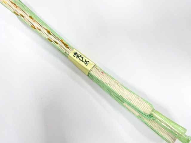 未使用品　正絹　手組帯締め